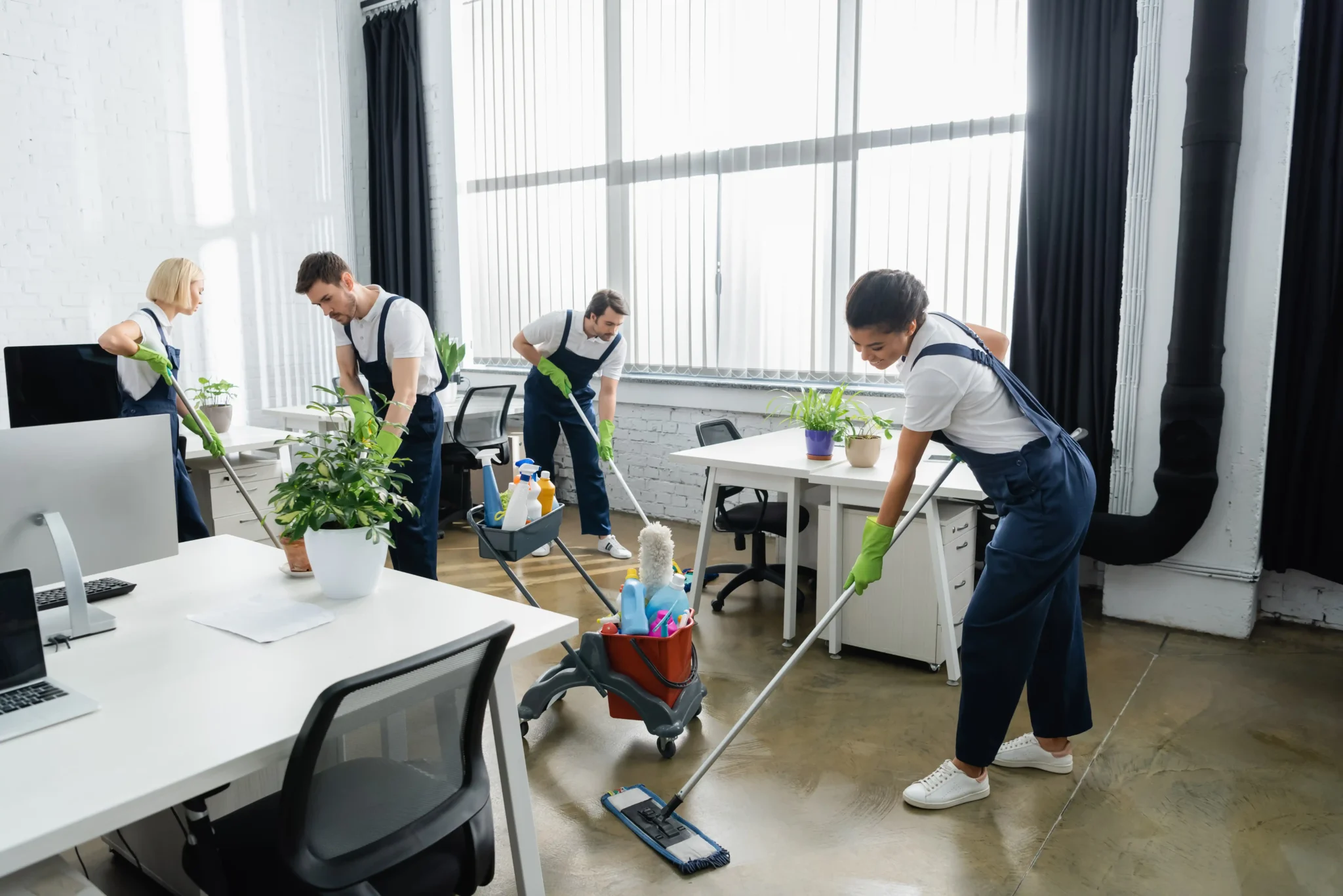 Sydney Clean Group commercial cleaning team in Penrith
